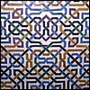 Another tile mosaic closeup