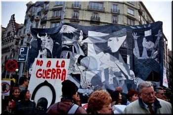 March 16, 2003 - big anti-war demonstration 