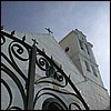 Frigiliana - the church, from very close up.