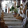 Frigiliana - another stepped street, apparently leading up to the church plaza.