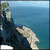 A really cool view from the watchtower (or somewhere) down to the fishing settlement on the far side of the rock