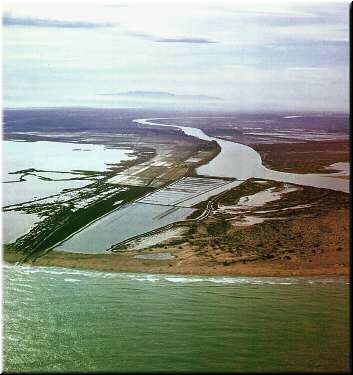 The Delta of the Ebre - the view we got of the delta as we drove across it was far less scenic than this. 