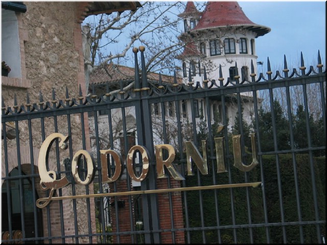 The same family has been running this world-famous winery for 500 or 600 years, making fine cava (Spanish champagne)