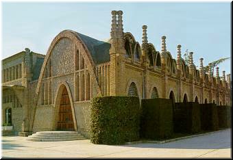 These buildings were designed around 1900 by one of the premier Modernista architects from Barcelona