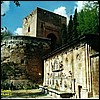 Alhambra - outside the palace walls