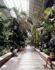 Inside the Atocha Train Station